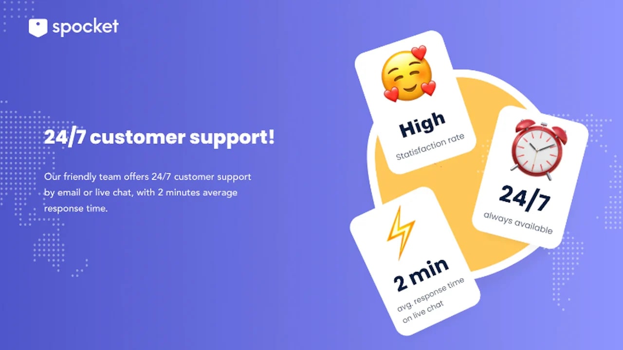 Spocket Customer support
